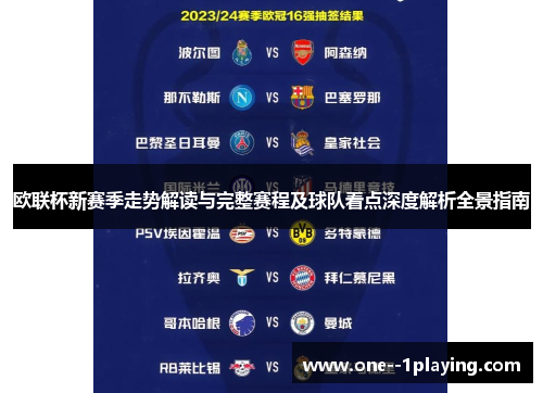欧联杯新赛季走势解读与完整赛程及球队看点深度解析全景指南 欧联杯新赛季走势解读与完整赛程及球队看点深度解析全景指南